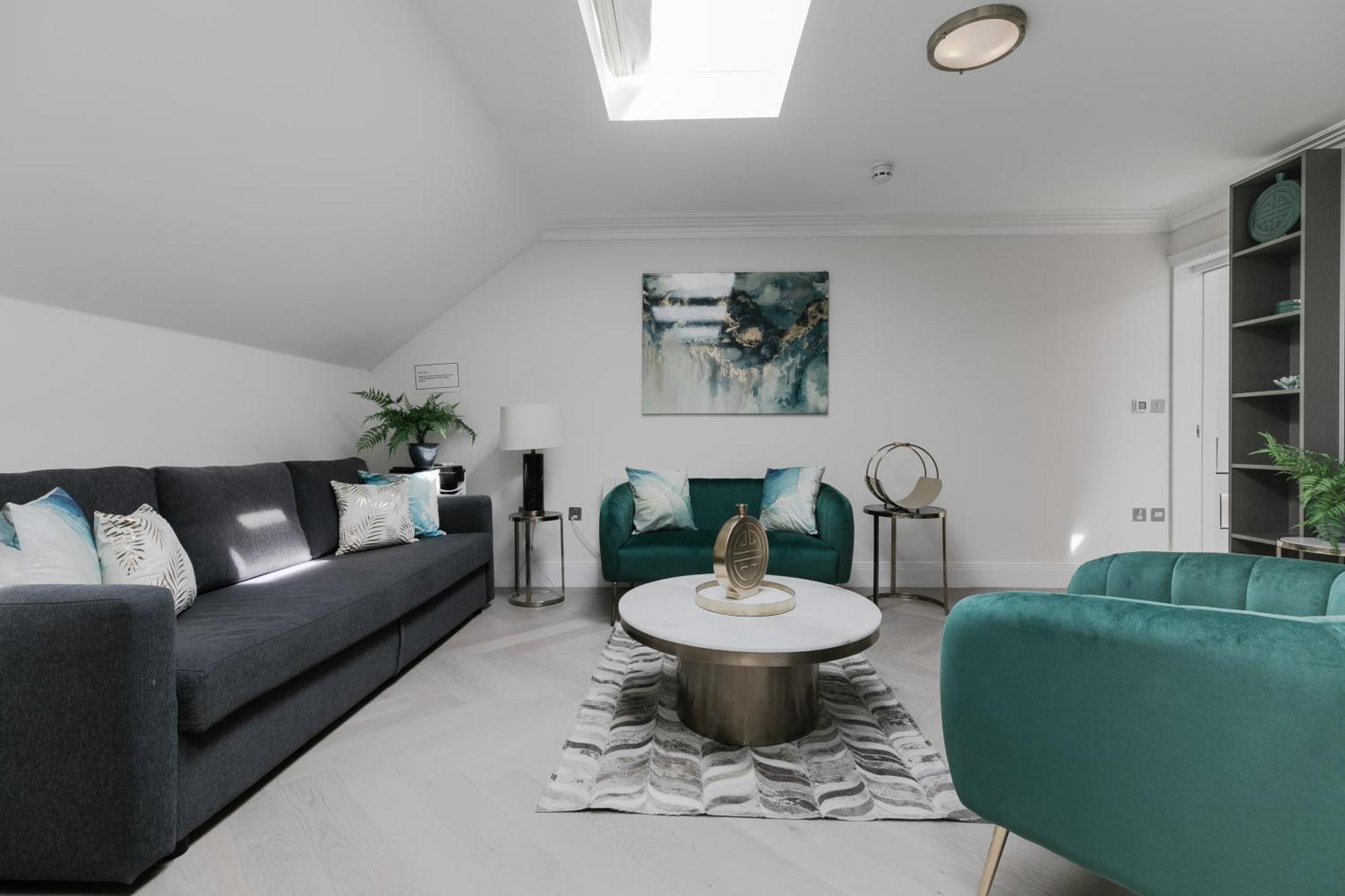 Modern Apartments Near Harrods And The Science Museum لندن الغرفة الصورة