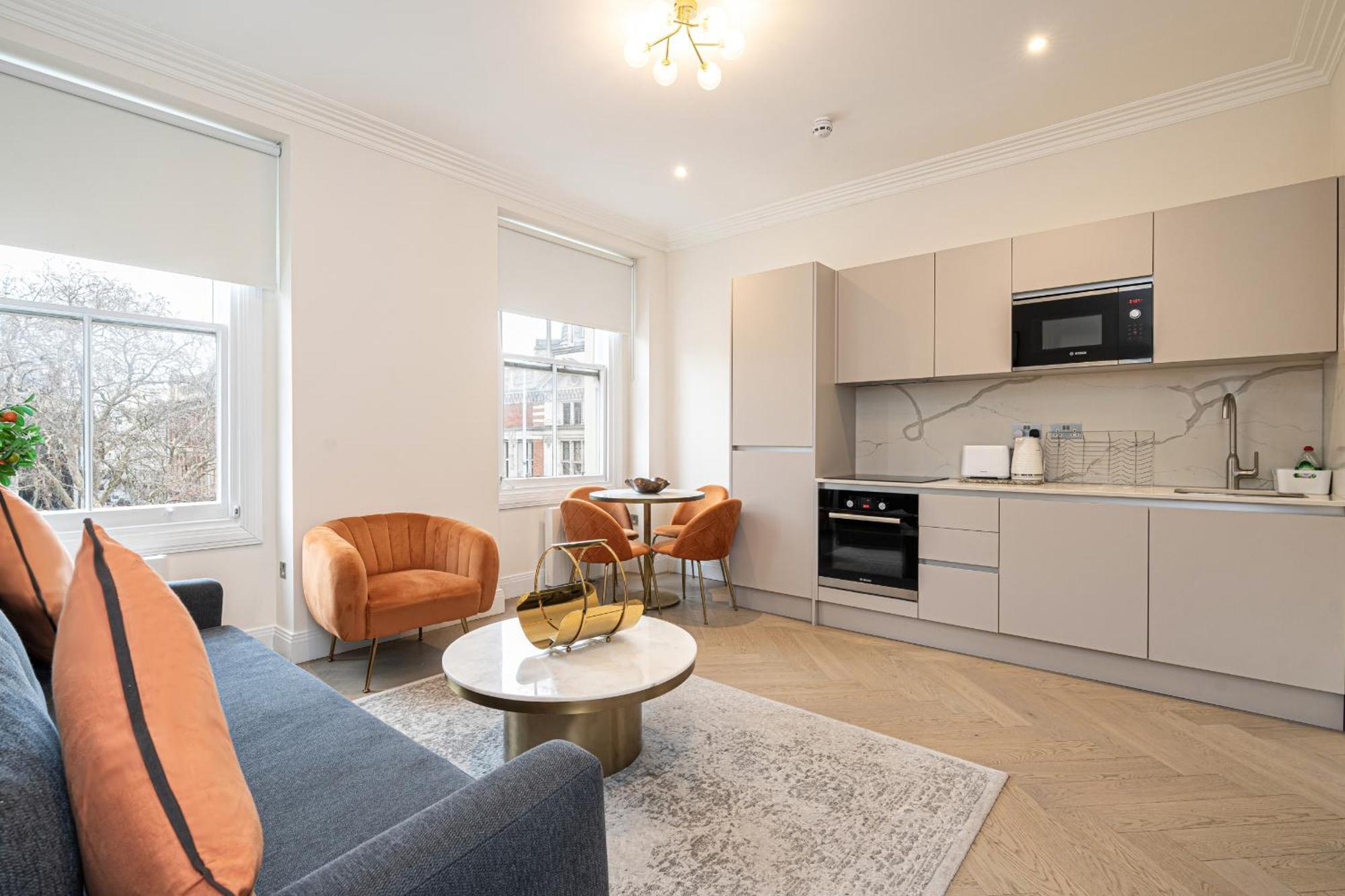 Modern Apartments Near Harrods And The Science Museum لندن الغرفة الصورة