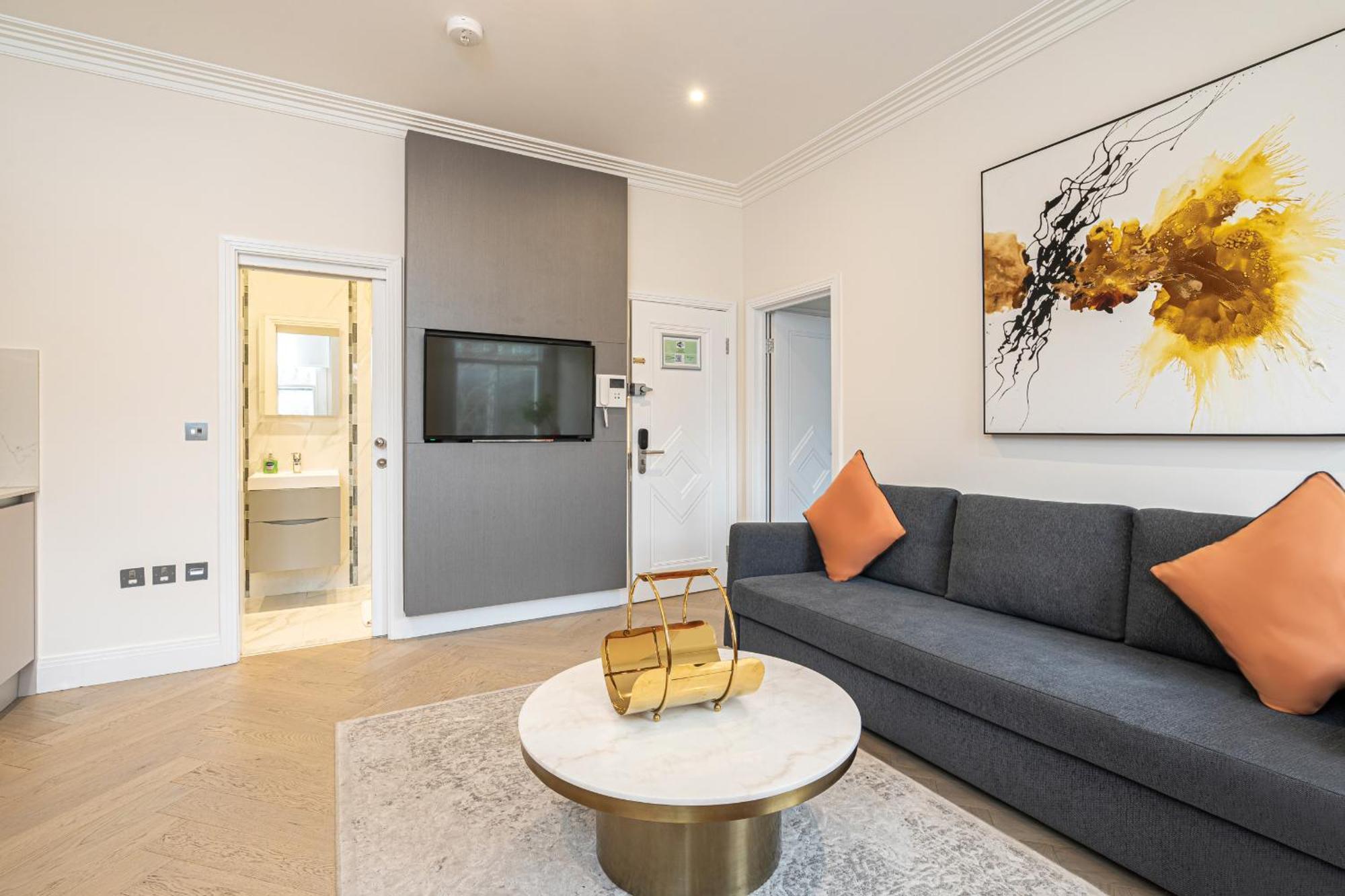 Modern Apartments Near Harrods And The Science Museum لندن الغرفة الصورة