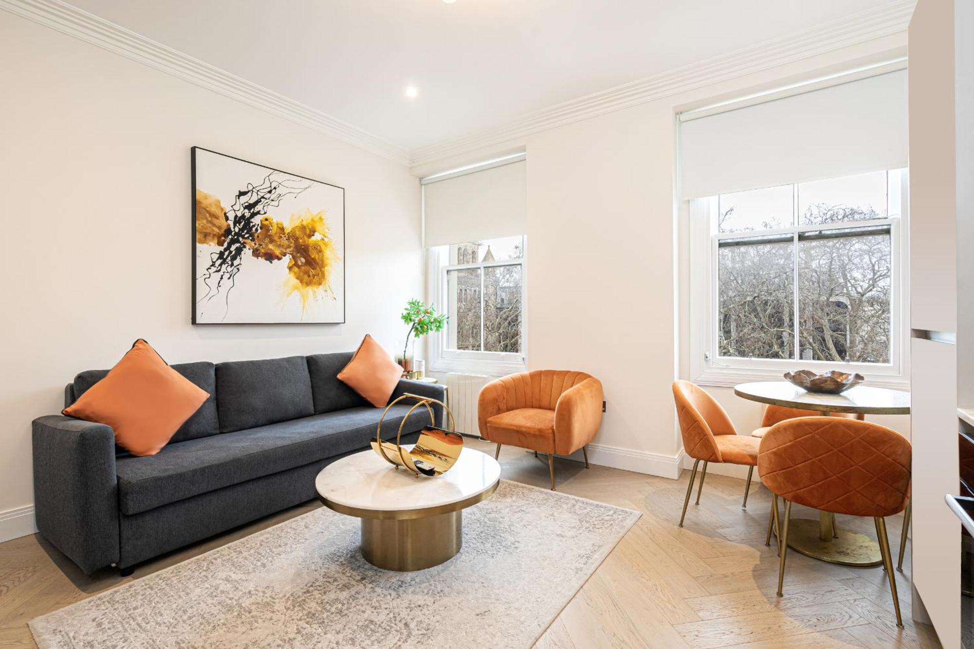 Modern Apartments Near Harrods And The Science Museum لندن الغرفة الصورة