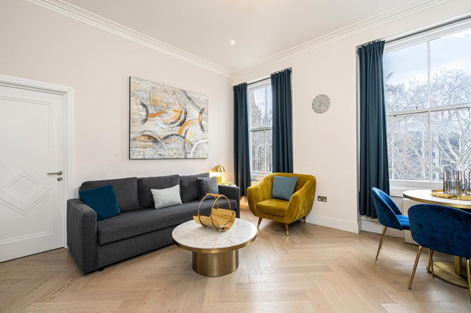 Modern Apartments Near Harrods And The Science Museum لندن الغرفة الصورة
