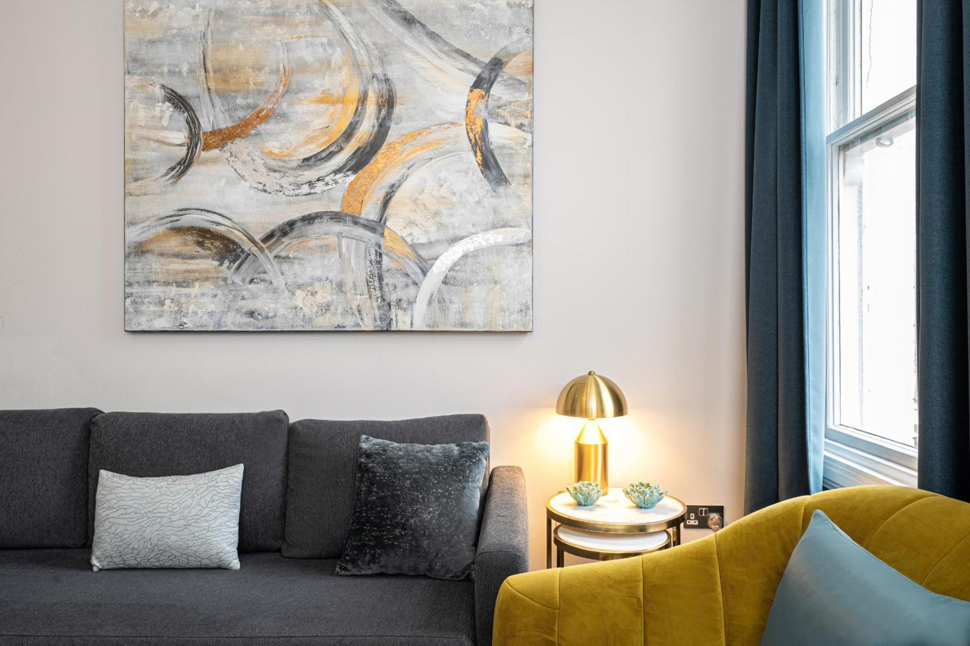 Modern Apartments Near Harrods And The Science Museum لندن الغرفة الصورة